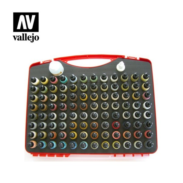 Farbkoffer | 96 Model Air Vallejo Airbrush-Modellbau-Farben