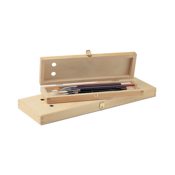 Pinselbox aus Holz