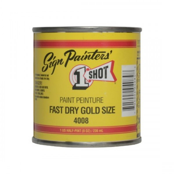 1 Shot | "Fast Dry Gold Size 4008" 236ml-Image