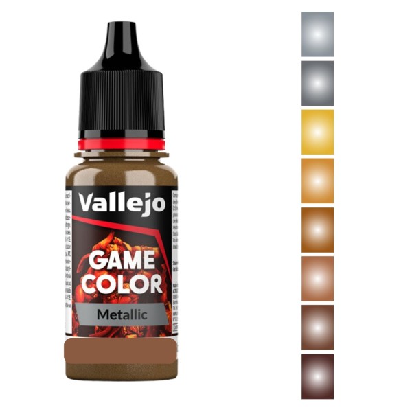 Game Color METALLIC | Vallejo Fantasy-, TableTop & Modellbau-Farbe