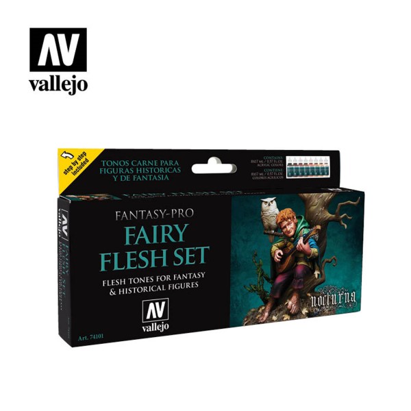 Fairy Flesh | Vallejo Fantasy Pro Nocturna Farbset