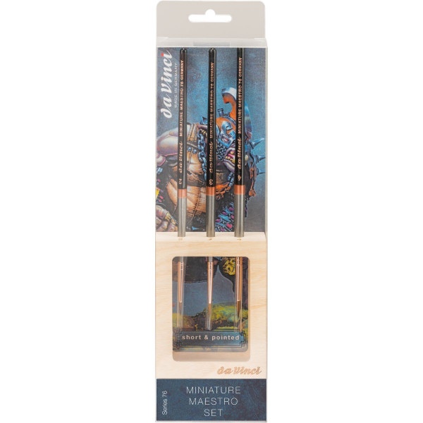 Miniature MAESTRO Malpinsel Set | Serie 76