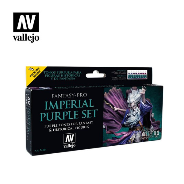 Imperial Purple | Vallejo Fantasy Pro Nocturna Set