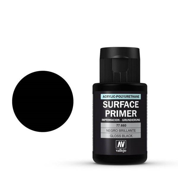 Gloss Black Primer 660 | Vallejo