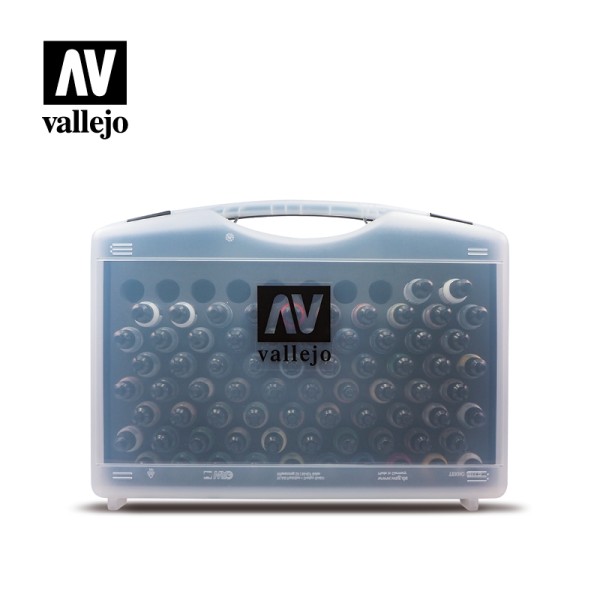 Basic Case | Model Air Farbkoffer 74 Töne + 6 Malmedien by Vallejo