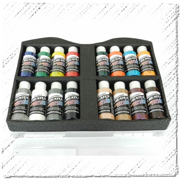 Createx Color | Farbkoffer Starter Transparent-Image
