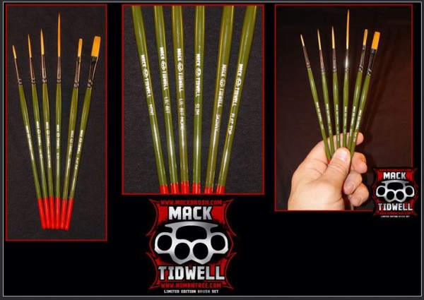Tidwell Set | 6er Mack Brush Set |-Image
