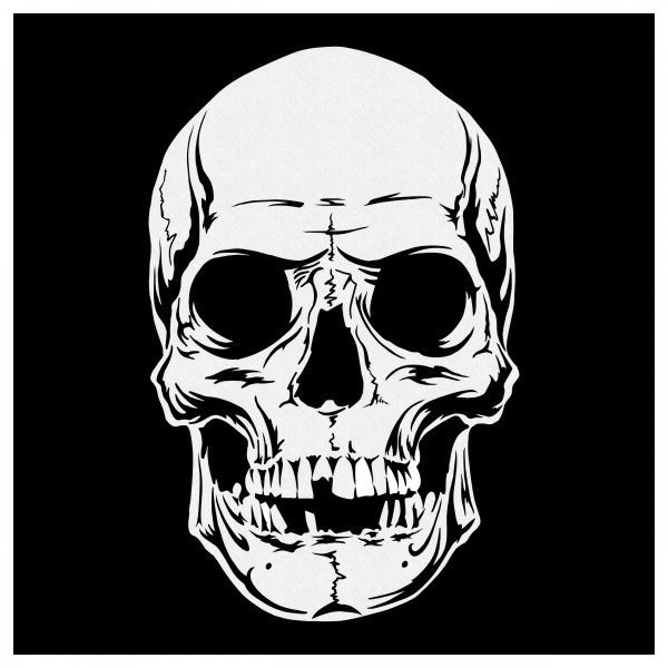 Skull #25 | Totenkopf Airbrush Schablone A4